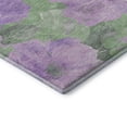 thumbnail image 3 of Addison Rugs Mayfield Premium Machine Washable Transitional Floral Lavender Rectangle Rug, 3' x 5', 3 of 6