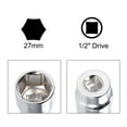thumbnail image 6 of Socket Accessory Set, 27mm 6-Point Shallow Socket 10" L-Shape Extension Handle with 1/2" Drive, 6 of 6