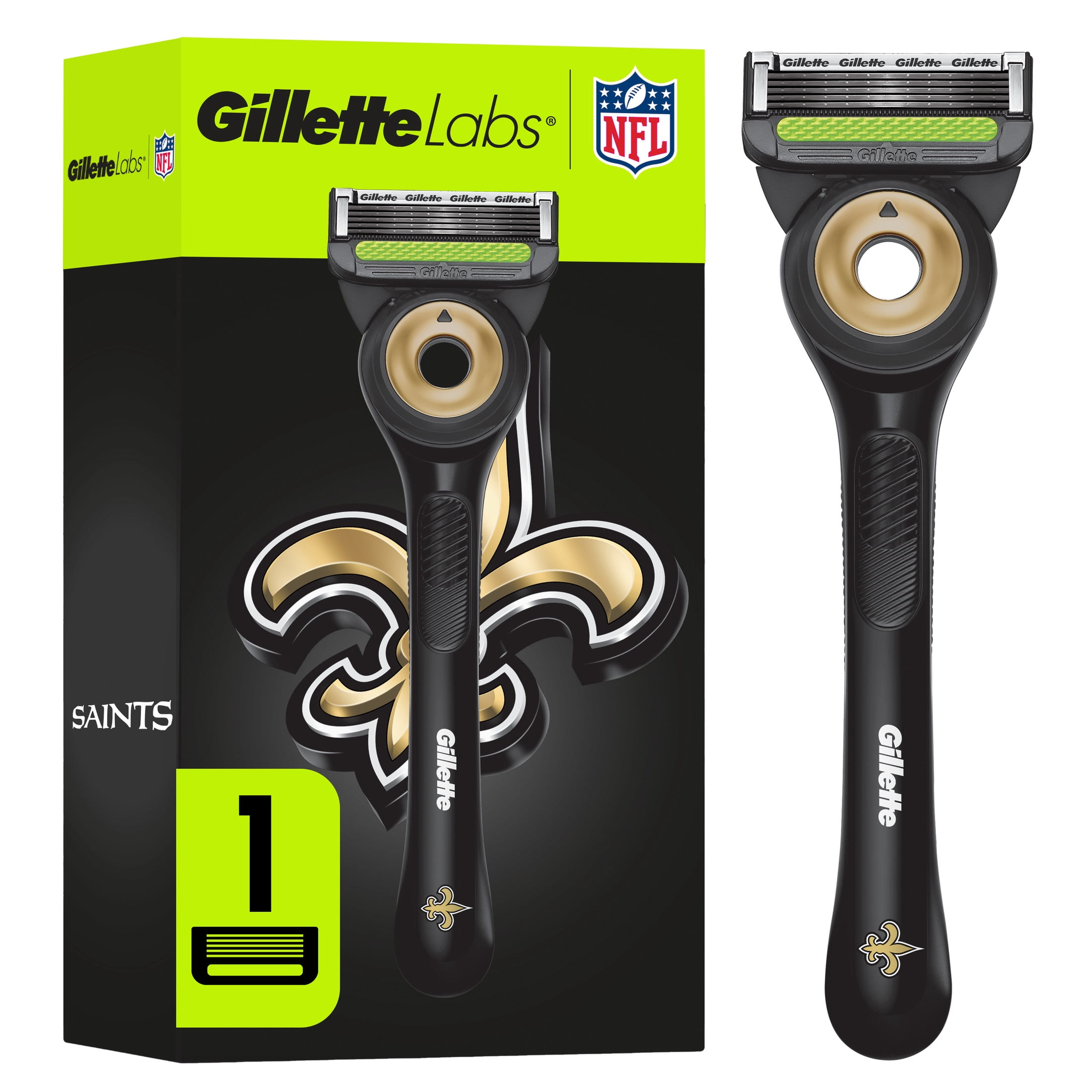 Gillette Labs Official Lions Licensed Razor for Men, Perfect for