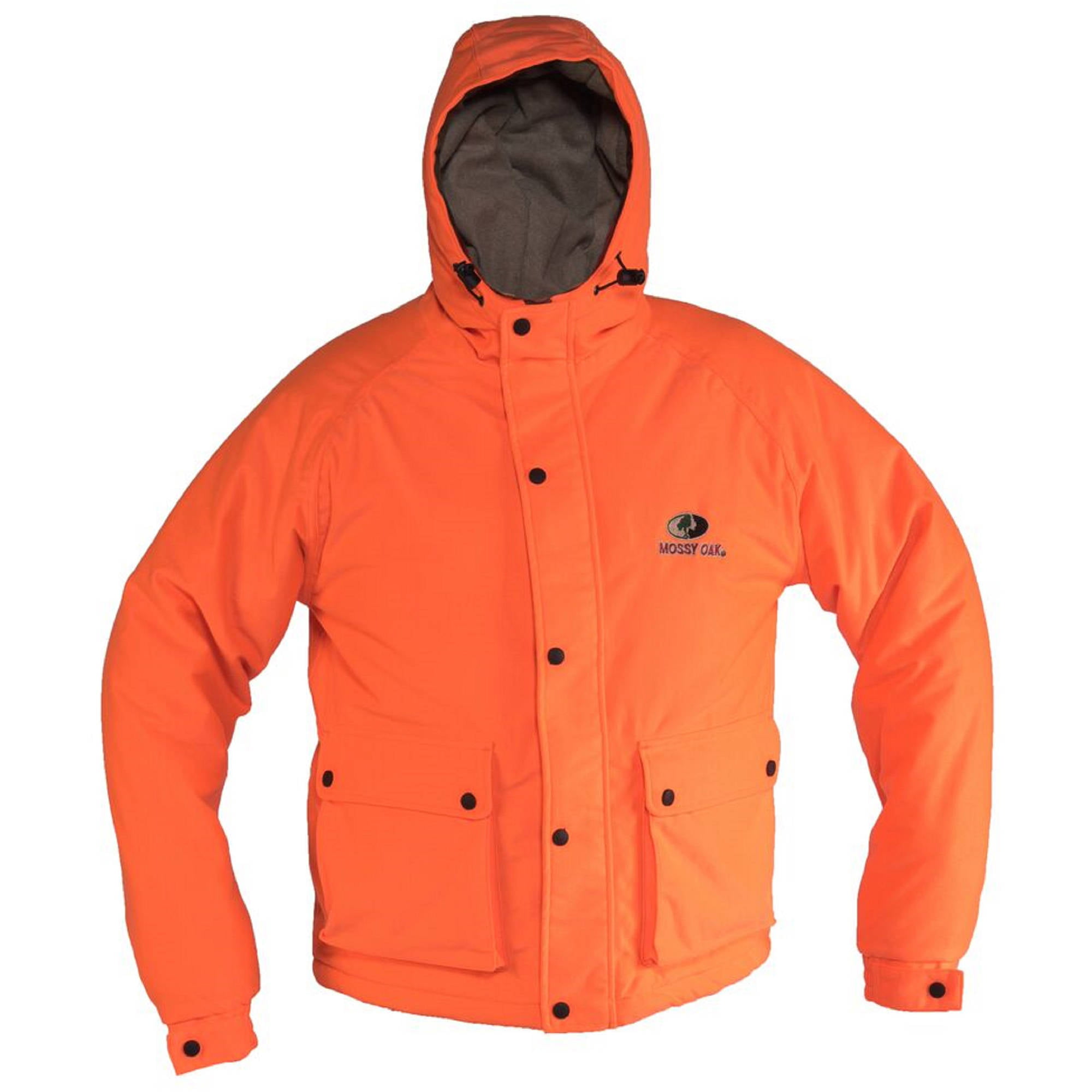 Mossy Oak - Mossy Oak Blaze Orange Men's Insulated Jacket - Walmart.com ...