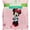 Cascading Minnie, variant on Disney Minnie Mouse Happy Day Flannel Blanket, 4-Pack