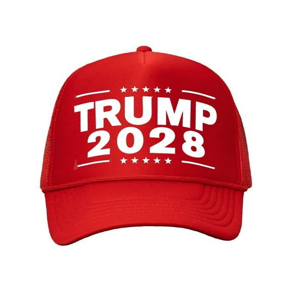 Trump 2028 Trucker Hat Red