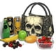 thumbnail image 3 of Fotbe Gothic Winged Skull Bolsa Térmica Portátil con Estampado, Bolsa de Entrega de Alimentos Aislada, Bolsa Reutilizable de Gran Capacidad para Comidas y Supermercado, 3 of 6