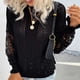 thumbnail image 5 of Pntutb Mujer Casual Soild Manga Larga Punto Jersey Cuello Redondo Suéter Abrigo Pntutb Pntutb-5013, 5 of 6