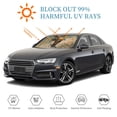 thumbnail image 4 of Kdxio Surreal Floral Mindscape Print Windshield Sun Shade, Foldable Sun Blocker for Car,Truck,SUV Automotive Interior Sun Protection,Reflective Shade for Front Windshield(Small), 4 of 6