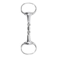 thumbnail image 4 of Anillo de Mordaza de Caballos, Snaffle de Enlace Ovalado A Prueba de Óxido Resistente A la Corrosión Portátil para Abrenar, 4 of 7