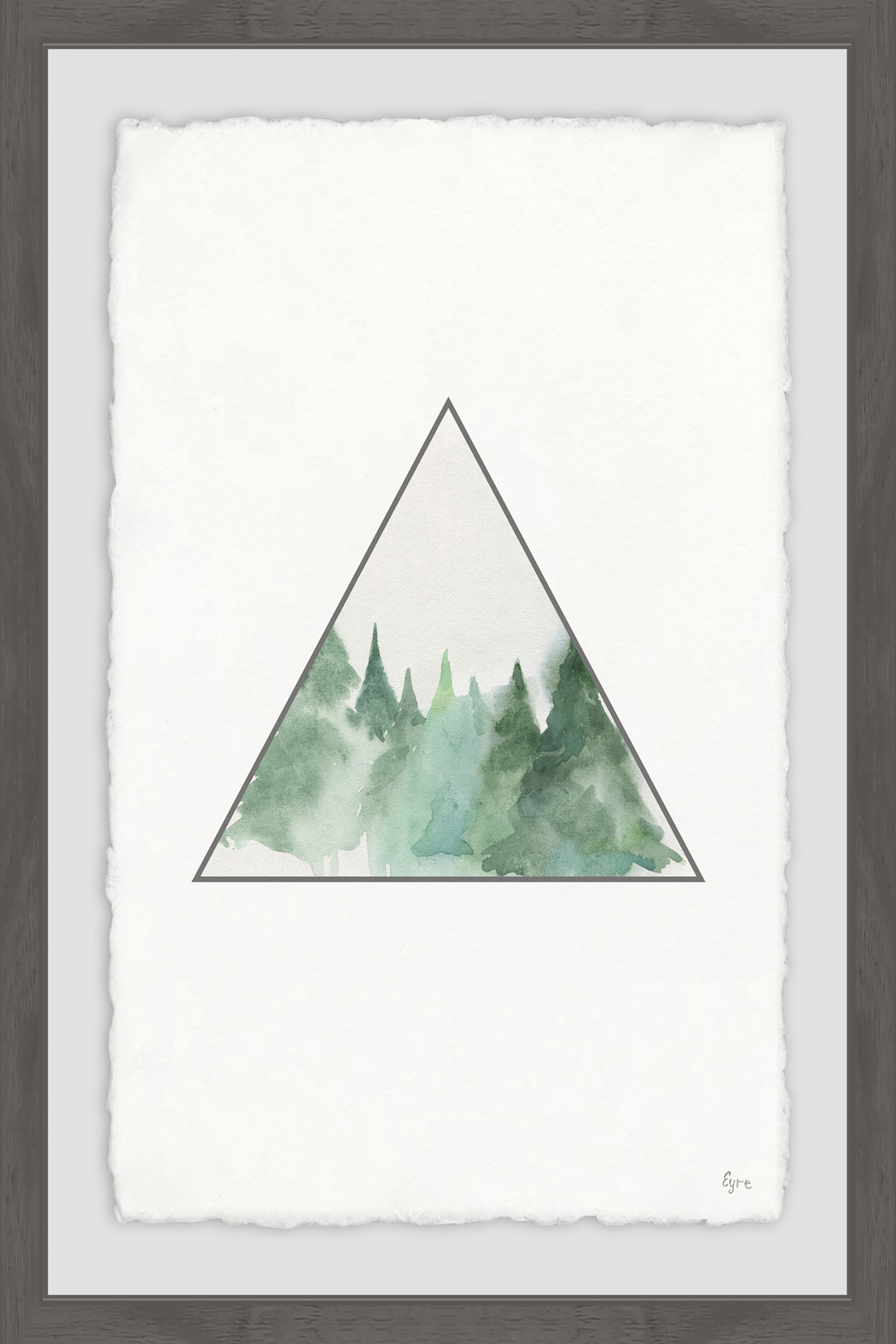 Grove Untouched Framed Painting Print