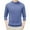 Sky Blue, variant on Men's Mock Neck Sweater Long Sleeve Solid Color Pullover Casual Knitted Tops Comfy Loungewear with Ribbed Cuff Green L