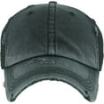 thumbnail image 3 of Ponytail Messy High Bun Adjustable Mesh Trucker Baseball Cap, 3 of 7