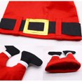 thumbnail image 4 of Sombrero de Navidad, sombrero divertido, novedad, sombrero de santa, sombreros locos, sombrero de pantalones de santa JAMW Sencillez, 4 of 5