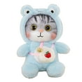 thumbnail image 1 of Poupée en Peluche Chat Douce, Poupée en Peluche Chat Colorée et Portable pour la Maison, 1 of 8