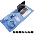 thumbnail image 1 of Large Gaming Mouse Pad with Durable Stitched Edges   Rubber Base  Big Computer Keyboard Mouse Mat Desk Pad for Home Office Gaming Work  40cm x90cm x0.3cm  Black, 1 of 7