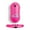 Pink, variant on New Wave Swim Buoy Lightweight Swim Bubble, Pink, 8 oz