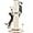 Beige, variant on 30" Tall Cat Scratching Post with Self Groomer Cat Brush, Sisal Scratch Posts with Removable Cat Teaser, Kitten Claw Scratch 4 Dangling Toy Balls, Cat Scratcher Post for Indoor Cats and Kittens