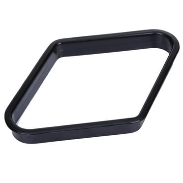Edfrwws Billiards 9 Ball Pool Table Triangle Rack Heavy Duty Black Plastic