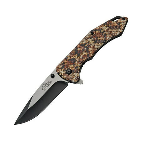 Unbranded 300520 Snakeskin Linerlock Pocket Folder Folding Knife