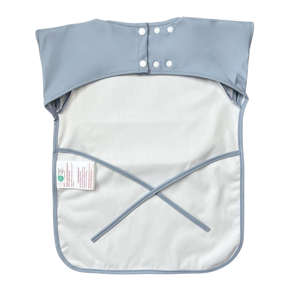 Premium Classic High-Pocket Short Sleeve Bib Smock (One Size 1-6T)