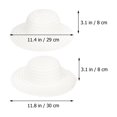 thumbnail image 4 of Miangastore 6Pcs Kids Painting Pulp Making Hat Funny Dancing Party Graffiti Hat Decorative Straw Hat, 4 of 8