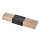 thumbnail image 1 of ammoon 12 pares de baquetas de madera 5A, baquetas de batería de madera de Fraxinus Mandshurica, accesorios para set de batería, 1 of 6