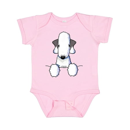 

Inktastic Bedlington Terrier Gift Baby Boy or Baby Girl Bodysuit