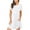 White, variant on Elainilye Fashion Dresses for Women Round Neck Long Dress Short Sleeved Solid Pocket Dress Vacation Dresses for Women,Red