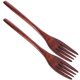 thumbnail image 1 of 2 tenedores de madera con mango largo, tenedores grandes para mezclar, tenedores de cocina, utensilios de cocina de madera, 1 of 7
