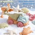 thumbnail image 2 of SharkTRUE Premium Plastic Beach Toy Set: Portable, Multifunctional, Perfect For Kids' Seaside Fun, 2 of 8