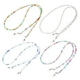 thumbnail image 5 of KAKOWELY 4Pcs Eyeglass Holder Strap Necklace for Glasses Decorative Embellishment for Sports Glasses, 5 of 8