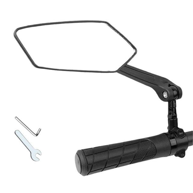 Bicycle Tricycles Handlebar Rearview Mirror Rectangle Rearview Mirror