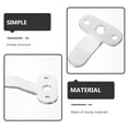 thumbnail image 2 of OULII 1Pack Blocking Design Door Strike Plate Iron for Maintenance Workers, 2 of 8