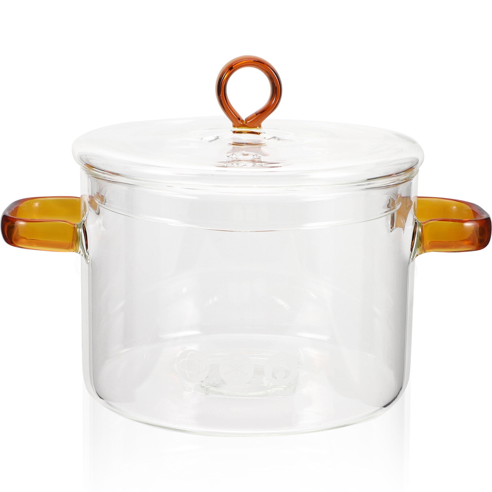 Kitchen Glass Stew Pot Kitchen Cookware Stove Cooking Pot with Lid Home Stew Pot