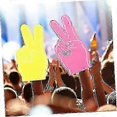 thumbnail image 3 of 6pcs Foam Fingers For Hands Cheering Colorful Cheerleading Foam Fingers Props Cheering Finger Props, 3 of 5