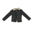 thumbnail image 1 of Chaqueta de escala 1:12, abrigo para muñecas escala 1:12, chaqueta de manga larga, ropa para figuras masculinas escala 1:12, para acción de 6 , negro, 1 of 8