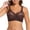 Coffee, variant on Women Lace Thin Fixed Cup Underwire Back Bras