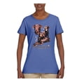 thumbnail image 2 of If It's Not a Chocolate Lab It's Just a Dog Gift | Womens Dog Lover Graphic T-Shirt, Light Blue, Small, 2 of 3