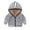 White, variant on ZZwxWA Toddler Baby Boys Long Sleeve Striped Hoodies Sweatshirt Kids Hooded Sweater Tops Zip-up Jacket with Pocket Sales