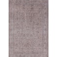 thumbnail image 1 of Ahgly Company Indoor Rectangle Mid-Century Modern Silver Pink Oriental Area Rugs, 5' x 7', 1 of 6