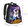 thumbnail image 2 of Lsque Scooby-Doo Backpack for Men and Women - Durable 600D Oxford Cloth -Large Capacity, Water-Resistant School, Travel, and Hiking Bag, 2 of 7