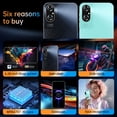 thumbnail image 3 of T-Mobile Unlocked Cell Phone, CHYCET Smartphone 6.28'' Incell Screen, 2G+ 16GB Android Phone, 4G Dual SIM Mobile Phones, C67, 3 of 15