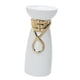 thumbnail image 3 of Portavelas de pilar Cerámica Accesorio fotográfico Artesanía Portavelas Candelabro Soporte para fiesta Halloween Cumpleaños Navidad Granja oro 12cmx25.5cm, 3 of 9