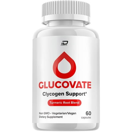 Glucovate Blood Support Capsules, 60 Count, Advanced Supplement