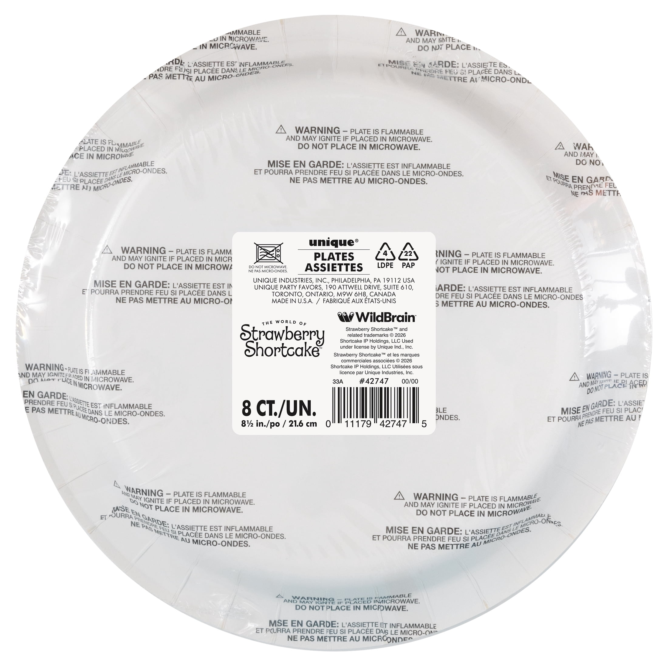 Toy Story 8 Count 8.5IN Multicolor Dinner Paper Plates