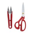 thumbnail image 2 of Tailor Scissors Thread Snipper, Stainless Steel Sewing Scissors Set with Ergonomic Rubber Handle Groove Technology  Tailor Scissors Thread Snipper for, 2 of 8