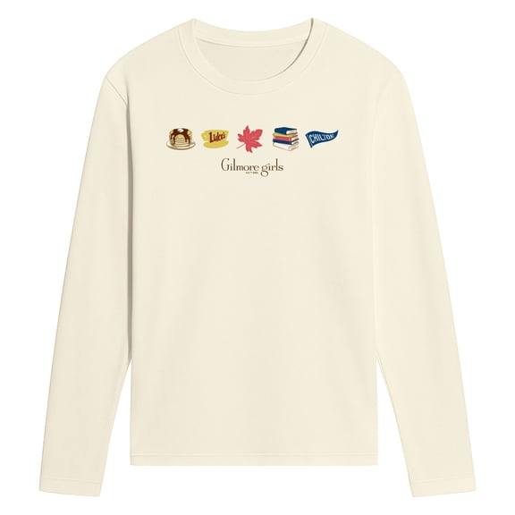 Gilmore Girls - Small Icons - Men's Long Sleeve Graphic T-Shirt