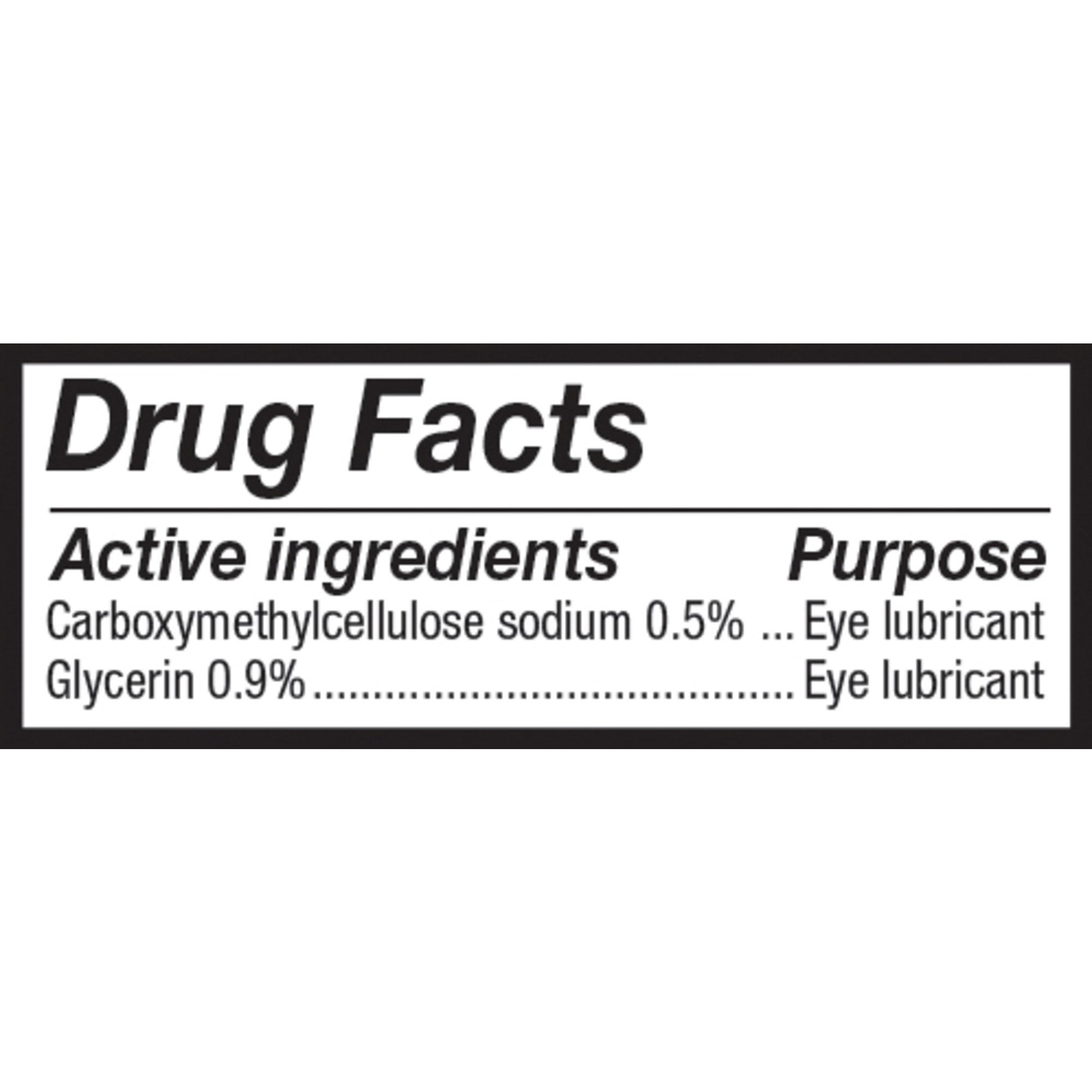 Refresh Relieva Lubricant Eye Drops, Sterile, 0.33 Oz - 3 Pack *EN