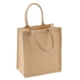 thumbnail image 6 of ZOENHOU 8 Pack Burlap Gift Bags with Handles, Jute Tote Bags Shopping Bags, 12 x 10 x 6 Inch, 6 of 7