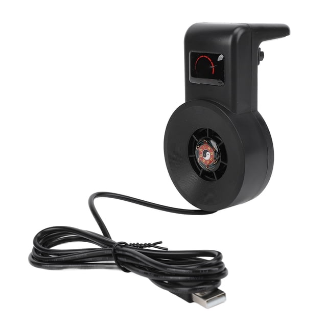 Fish Tank USB Fan, Hanging Mini Aquarium Cooling Fan, Quiet, Stable Temperature, 2 Levels Adjustable Small Fish Tank Fan, 70x65x115mm