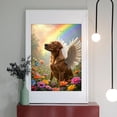 thumbnail image 2 of Diamond Art Kit for Adults, Angel Dog Rainbow Gardener Wings Diamond Painting for Adults Beginners, 5D DIY Diamond Art Painting Kits, Colorful Diamond Painting Craft for Home Decor 12x16, 2 of 7