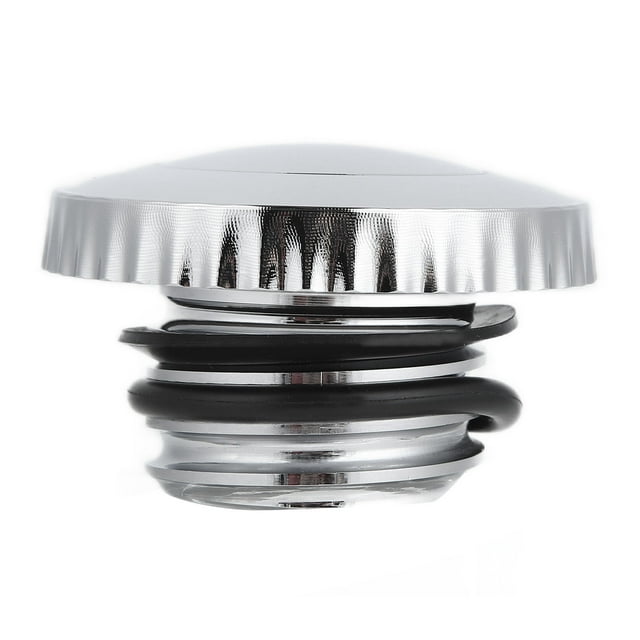 Motorcycle Gas Cover, Durable Motorcycle Fuel Aluminum For Modify Silver