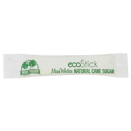 Ecostick  Maui Whites Natural Cane Sugar 2.8 g. (2000 Count)